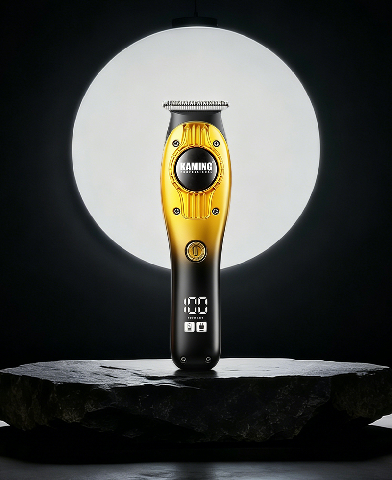 Trimmer profesional Kaming 1710 Zero Gap cu afișaj digital pentru sculptură