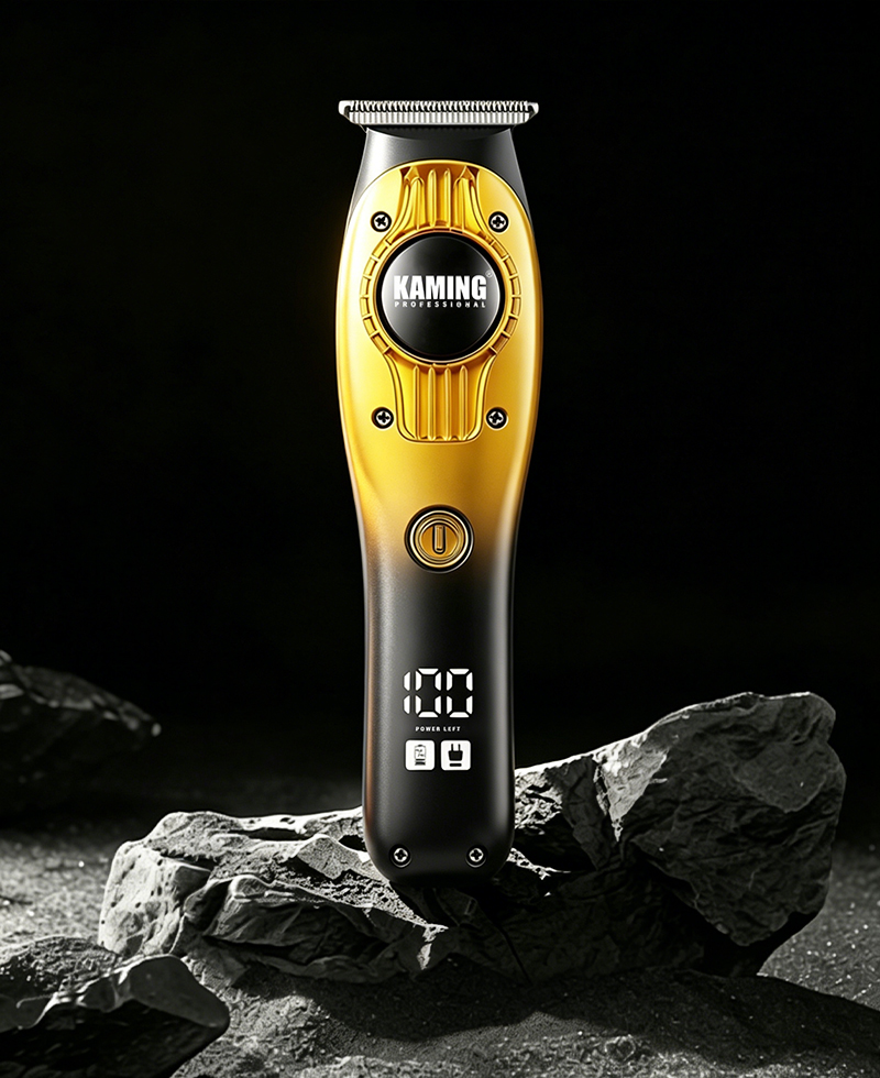 Trimmer profesional Kaming 1710 Zero Gap cu afișaj digital pentru sculptură