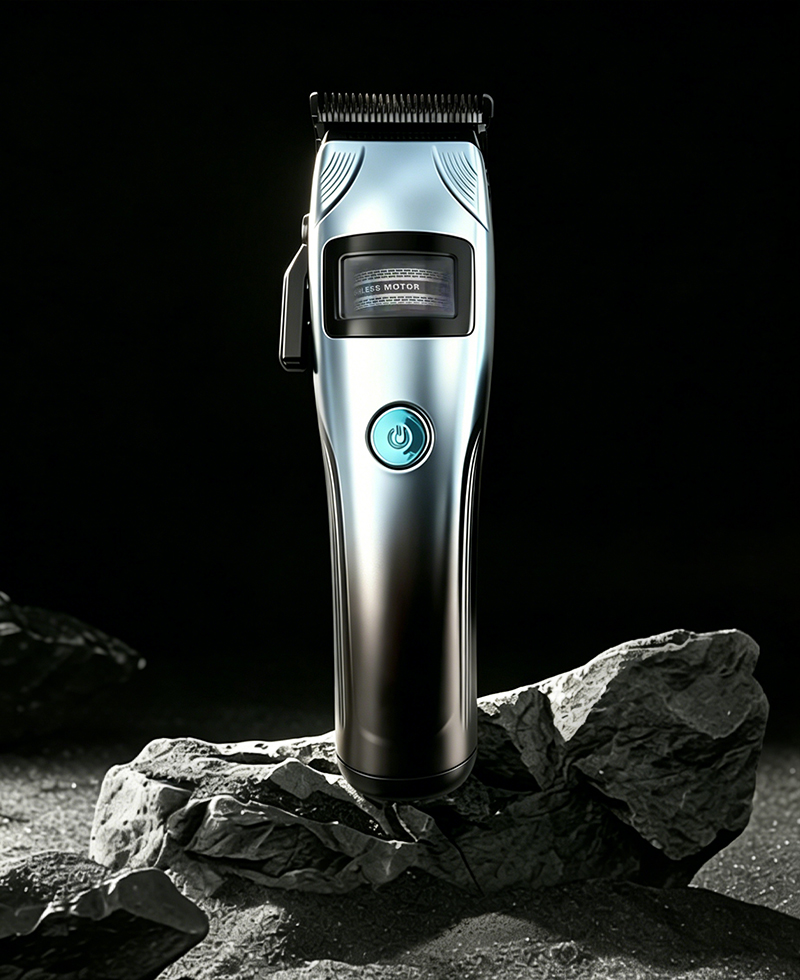 Mașină de tuns fără perii Kaming318 Instrument electric de frizer de salon profesional Motor rotor exterior Mașină de tuns fără fir